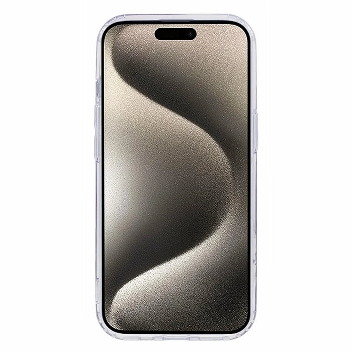 JTW Series for iPhone 15 Magnetic Case Gradient Glitter Sequins Epoxy Phone Cover - Purple - 2