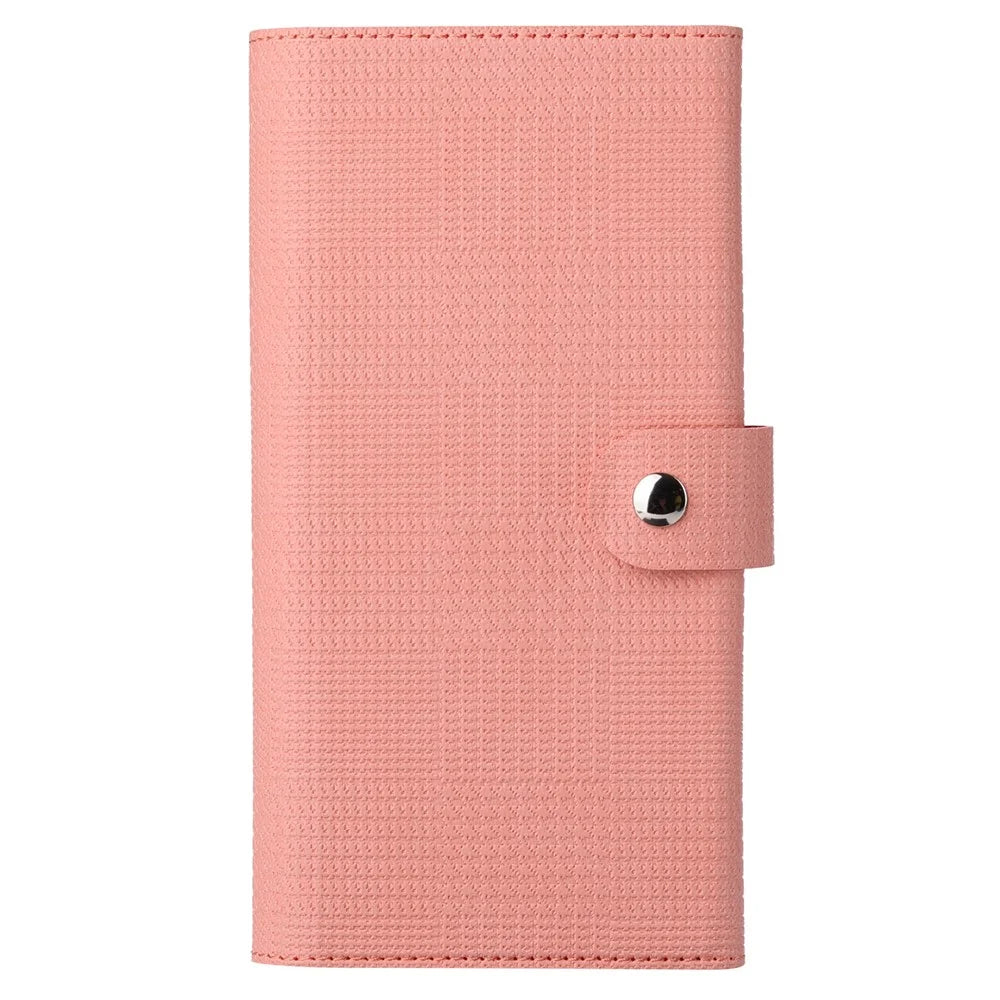 VILI GHB Series for iPhone 15 Pro Max Magnetic Case Compatible with MagSafe Leather Cover - Pink - 7