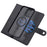 VILI GHB Series for iPhone 15 Pro Leather Case RFID Blocking Magnetic Phone Cover - Black - 2