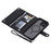 VILI GHB Series for iPhone 15 Pro Leather Case RFID Blocking Magnetic Phone Cover - Black - 3