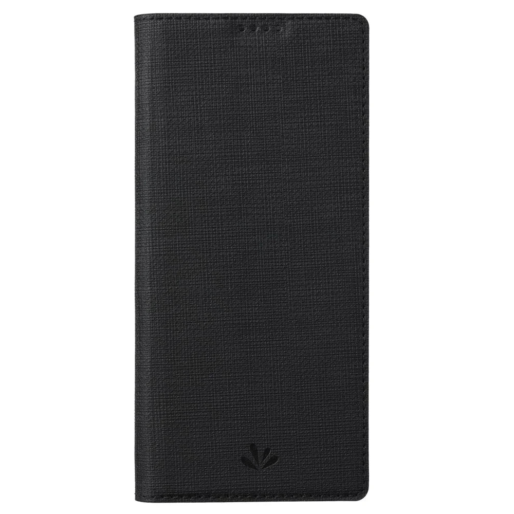 VILI DMX Series For Sharp Aquos Sense 8 Case Leather Stand Cover with Card Holder - Black - 7