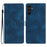For Samsung Galaxy A05s 4G Case Magnetic PU Leather Imprinted Wallet Phone Protector - Blue - 1