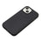 For iPhone 14 Case Eco-Friendly Wheat Straw+TPU Magnetic Phone Cover - Black - 2