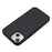For iPhone 13 Case Smooth Tough Wheat Straw+TPU Magnetic Phone Cover - Black - 3