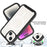 Starry Series for iPhone 15 Magnetic Case PC+TPU Clear Phone Cover with PET Screen Protector - 4