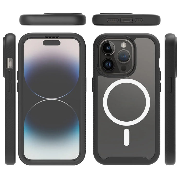 Starry Series for iPhone 15 Pro Max Case PET Screen Film Phone Cover Compatible with MagSafe - 5