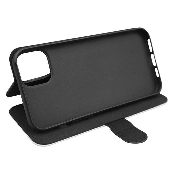For iPhone 15 Heat Transfer Printing Phone Case PU Leather DIY Blank White Cover - 4
