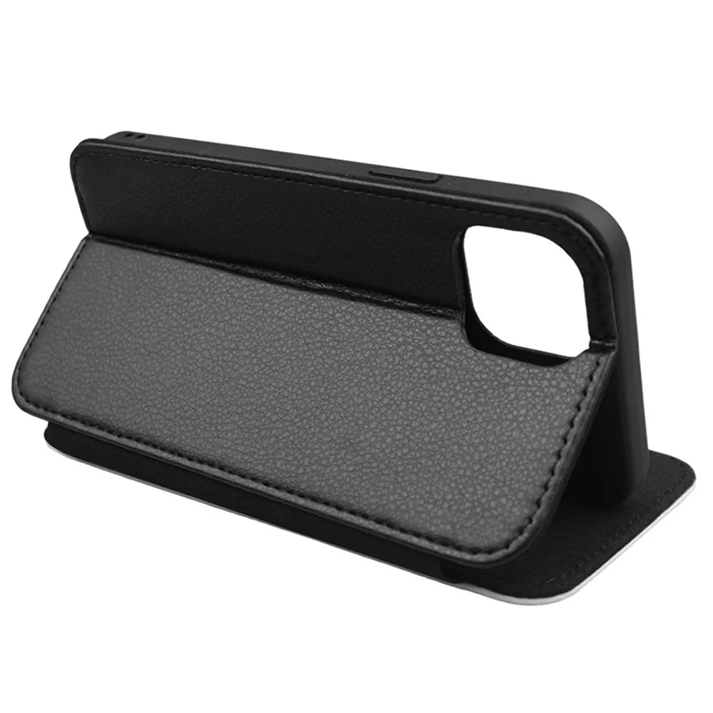 For iPhone 15 Pro Max Blank Printable Case PU Leather Heat Transfer DIY Phone Cover - 3