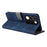 For vivo V29e (Global) 5G / Y200 (India) 5G Case RFID Blocking Wallet Stand Cover with Strap - Blue - 4