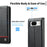 LC.IMEEKE For Google Pixel 8a Case Carbon Fiber Texture PU Leather Phone Cover - Horizontal Stripe - 5