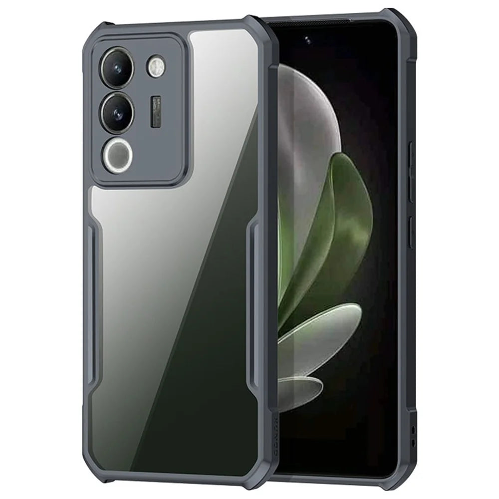 XUNDD For vivo V29e (Global) 5G Mobile Phone Case Anti-Scratch Acrylic+TPU Slim-Fit Phone Cover - 1