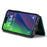 For iPhone 15 Phone Case CASEME C22 Leather Back Cover with RFID Blocking Card Slots - Green - 4