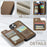 For iPhone 11 Pro Max Phone Case CASEME C22 Leather Back Cover with RFID Blocking Card Slots - Brown - 6