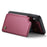 For iPhone XR Phone Case CASEME C22 Leather Back Cover with RFID Blocking Card Slots - Red - 3