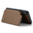 For iPhone X / XS Phone Case CASEME C22 Leather Back Cover with RFID Blocking Card Slots - Brown - 3
