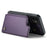 For iPhone 12 / 12 Pro Phone Case CASEME C22 Leather Back Cover with RFID Blocking Card Slots - Purple - 3