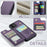 For iPhone 12 / 12 Pro Phone Case CASEME C22 Leather Back Cover with RFID Blocking Card Slots - Purple - 6