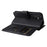 For Samsung Galaxy A15 5G Leather Case with 10 Card Holder Phone Cover Stand - Black - 3
