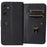 For Samsung Galaxy A15 5G Leather Case with 10 Card Holder Phone Cover Stand - Black - 5