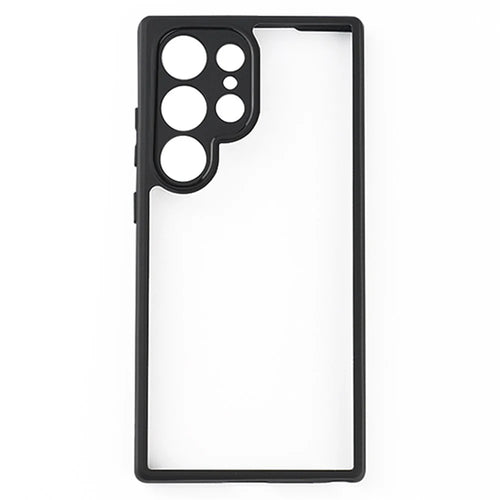 Phone Case for Samsung Galaxy S24 Ultra Clear Design Slim-Fit TPU + PC Phone Cover Shell - 1