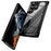 For Samsung Galaxy S24 Ultra Case Anti-fall PC + TPU Phone Protector with Alloy Lens Frame - Black - 2