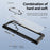 For Samsung Galaxy S24 Ultra Case Anti-fall PC + TPU Phone Protector with Alloy Lens Frame - Black - 4