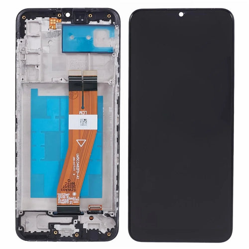 For Samsung Galaxy A02s (166.5mm) A025 Grade C LCD Screen and Digitizer Assembly + Frame (without Logo) - 1