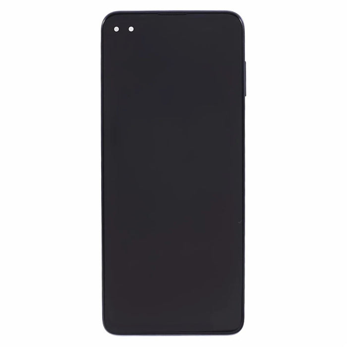 For Motorola Moto G 5G Plus XT2075 Grade B LCD Screen and Digitizer Assembly + Frame Replacement Part (without Logo) - Blue - 3