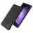 Phone Case for Samsung Galaxy S23 FE Anti-Scratch Phone Cover Cloth+PC Shell - Black - 2