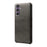 For Samsung Galaxy S23 FE Case PU Leather + PC Anti-Scratch Calf Texture Phone Cover - Black - 2