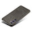For Samsung Galaxy S23 FE Case PU Leather + PC Anti-Scratch Calf Texture Phone Cover - Black - 4