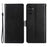 For Samsung Galaxy S24 Leather Case Butterfly Imprinted Phone Wallet Cover - Black - 1