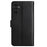 For Samsung Galaxy S24 Leather Case Butterfly Imprinted Phone Wallet Cover - Black - 7