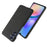 Shockproof Cover for Samsung Galaxy A05s 4G Case Cloth+PC Cell Phone Shell - Black - 2