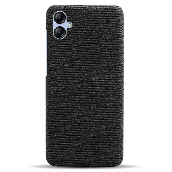 Smartphone Cover for Samsung Galaxy A05 4G Case Dustproof Cloth+PC Phone Shell - Black - 3