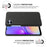 Smartphone Cover for Samsung Galaxy A05 4G Case Dustproof Cloth+PC Phone Shell - Black - 5