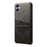 For Samsung Galaxy A05 4G Case Shockproof PU Leather+PC Card Holder Phone Back Shell - Black - 2