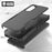 For Samsung Galaxy A15 5G Case PC+TPU Shock-Absorbing Phone Cover - Black - 3
