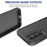 For Samsung Galaxy A15 5G Case PC+TPU Shock-Absorbing Phone Cover - Black - 5