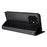 For Umidigi G5 Mecha Case Magnetic Closure Leather Wallet Imprinted Phone Cover - Black - 4
