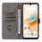 For Umidigi A15 / A15C Wallet Case PU Leather RFID Blocking Phone Cover with Strap - Green - 2