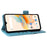 For Umidigi A15 / A15C Cover PU Leather Wallet Purse Phone Case with Strap - Baby Blue - 3