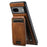 SUTENI H15 For Google Pixel 8 Detachable Phone Case Card Holder Kickstand Cover - Brown - 2