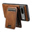 SUTENI H15 For Google Pixel 7a Phone Case Detachable 2-in-1 Magnetic Cover - Brown - 3