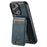 SUTENI H15 For iPhone 13 Pro Max Case Detachable Phone Cover Compatible with Magsafe - Blue - 2