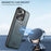 SUTENI H15 For iPhone 13 Pro Max Case Detachable Phone Cover Compatible with Magsafe - Blue - 6