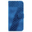 For Samsung Galaxy S24 Ultra Case PU Leather+TPU Imprinted Phone Protection Cover - Dark Blue - 7