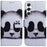 Anti-Drop Wallet Phone Case for Samsung Galaxy S24+ Case Pattern Printed PU Leather Flip Cover - Panda - 1
