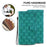 For Samsung Galaxy S24 Leather Case Double 8-Shape Phone Wallet Cover - Green - 5