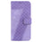 For Samsung Galaxy S24+ Case 7-Shape Imprinted Wallet Leather Phone Cover - Purple - 7